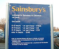 Free Parking to Continue at Sainsbury's Chiswick