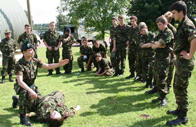 Chiswick Army Cadets Take Camp Challenge