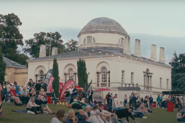 This year's Pub in the Park in Chiswick House Gardens